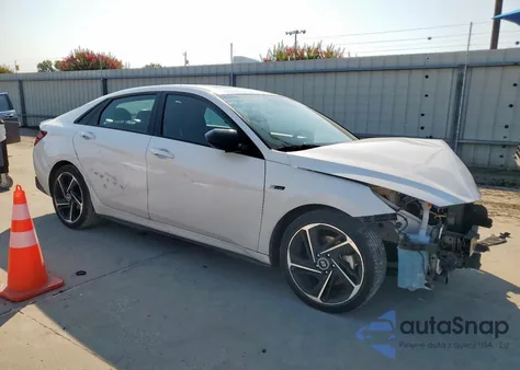 2023 Hyundai Elantra N Line from USA, damaged, VIN KMHLR4AF7PU557323